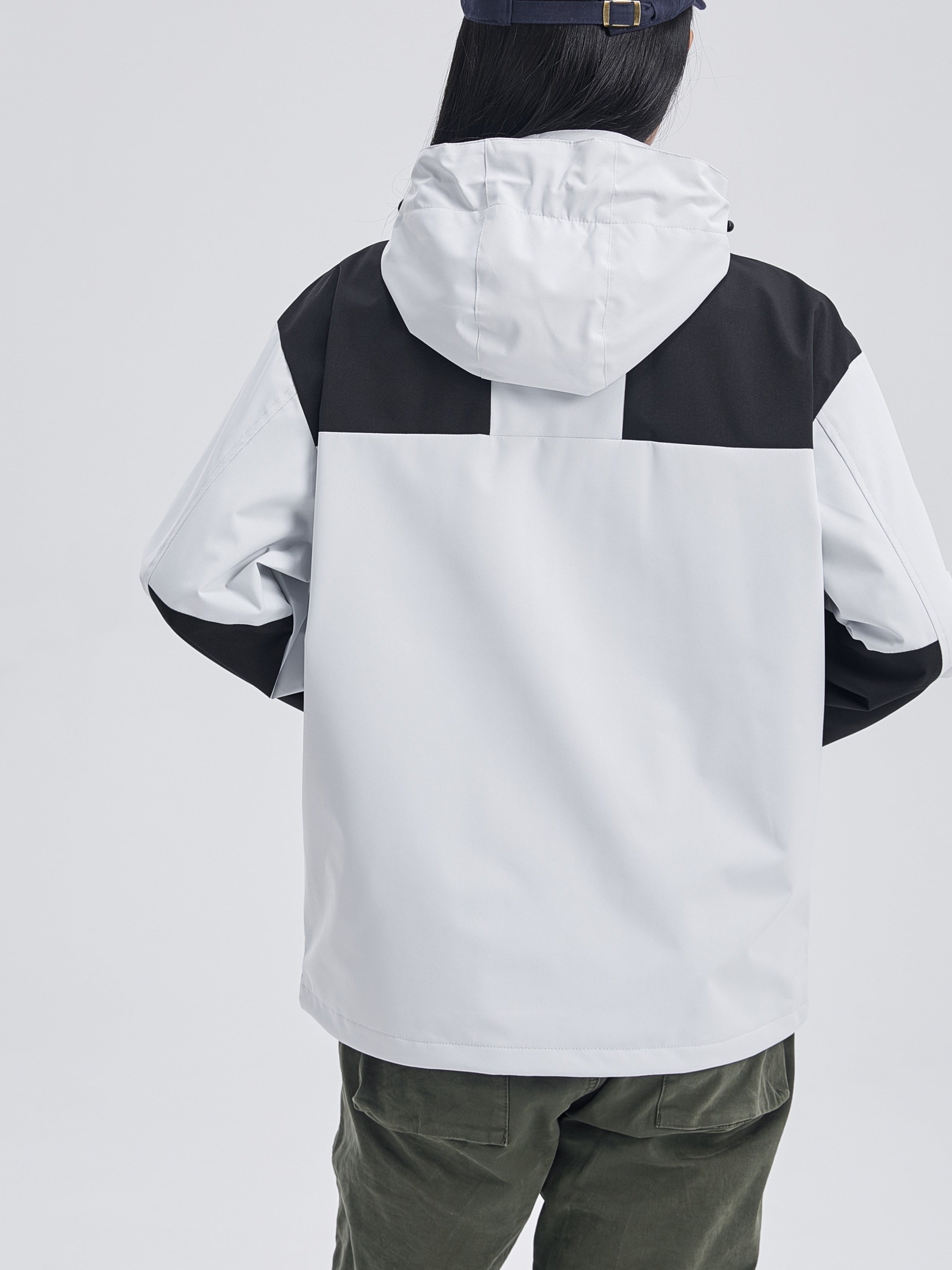 Damska Kurtka Polarowa 3 w 1 z Kapturem i Odpinanym Wnętrzem 3