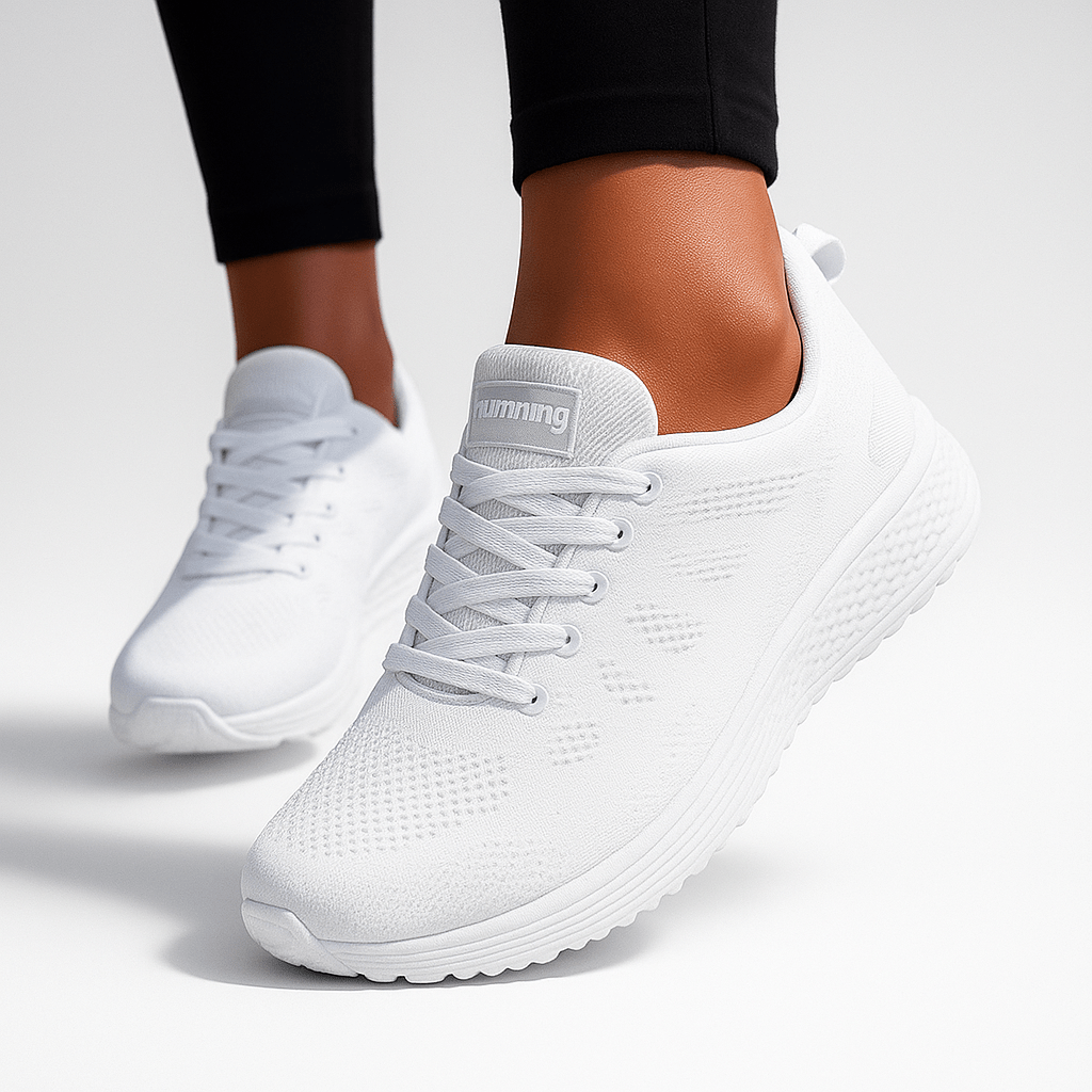 Damskie Buty Sportowe Ortopedyczne z Oddychającą Siateczką i Amortyzującą Podeszwą 0