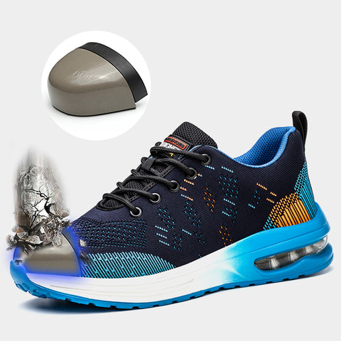 Męskie Buty Ochronne S3 z Stalowym Podnoskiem i Antypoślizgową Podeszwą 3